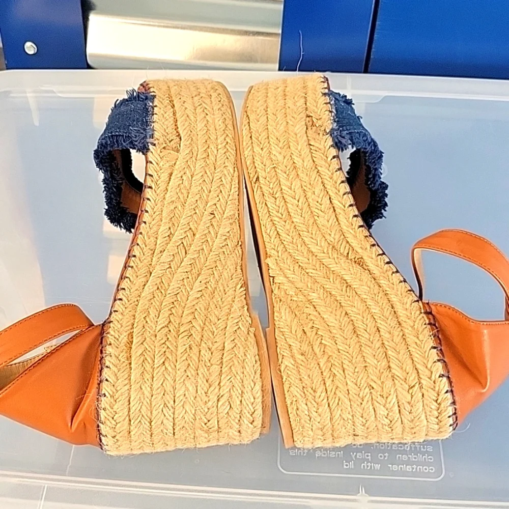 Lemon Drop Wedge Sandals - Picture 4 of 7